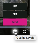 Opciones SD y HD solamente